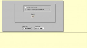 Datenexport Maske Datenexport Maske