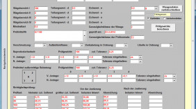 Eingabe und Bearbeitung des Waagenprotokolls Eingabe und Bearbeitung des Waagenprotokolls